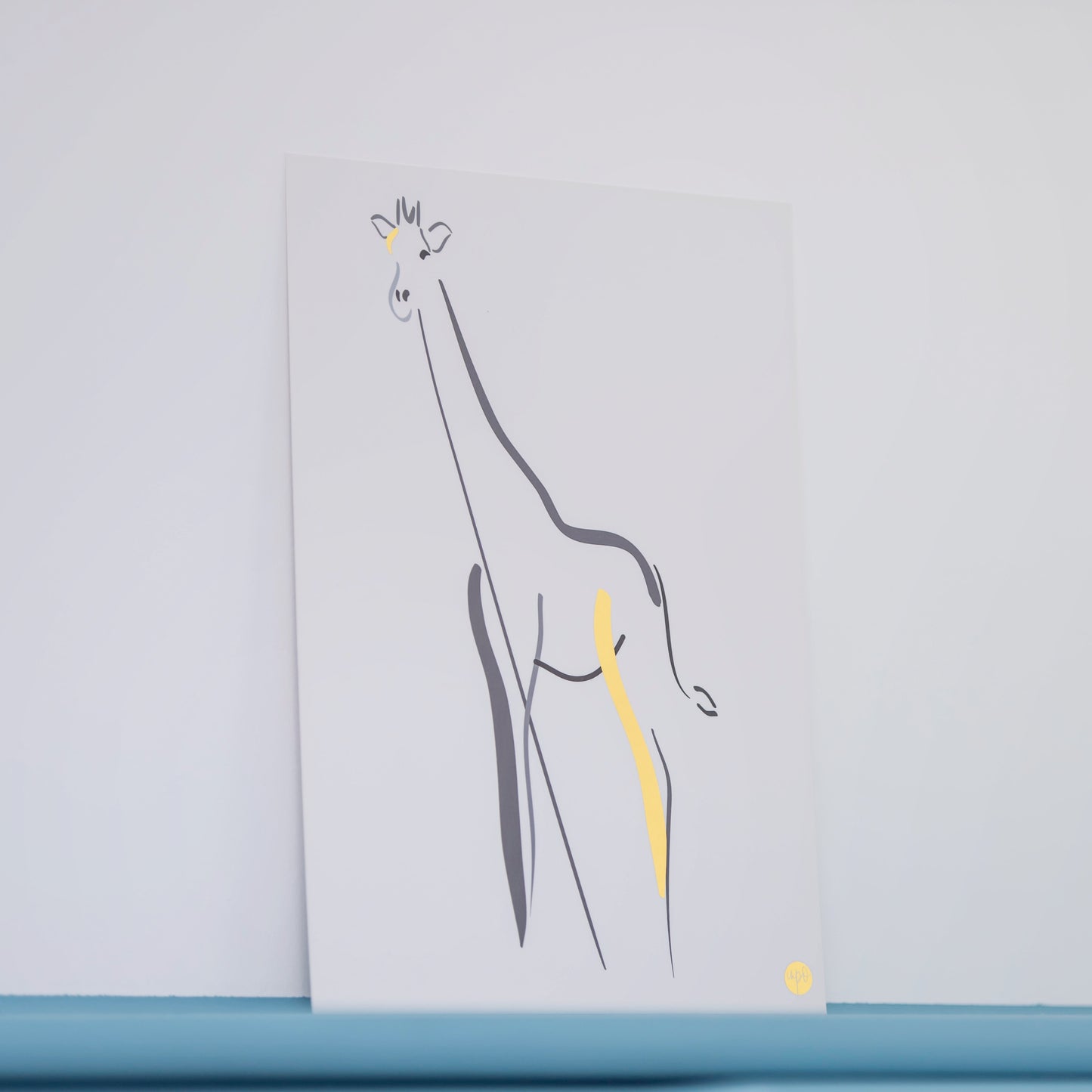 #justaline Giraffe