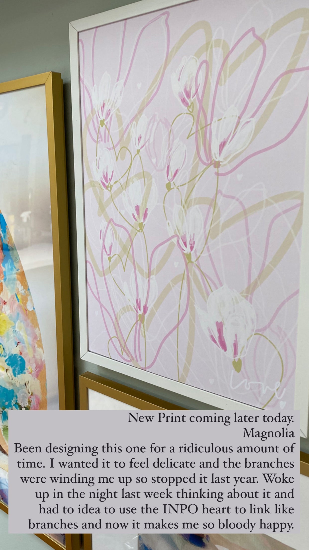 #justaline LOVE MAGNOLIA