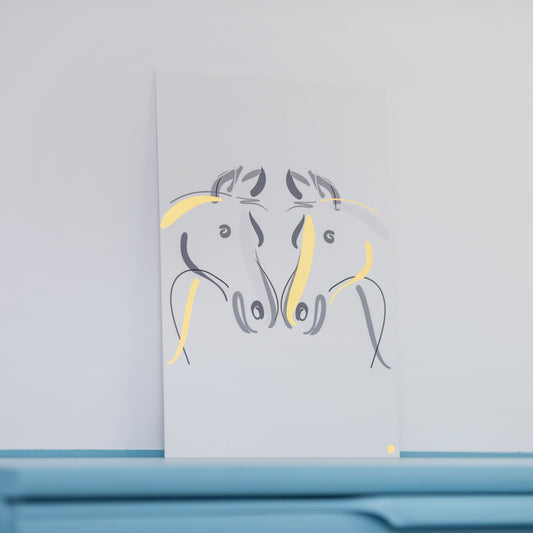 #justaline THE LOOK OF LOVE - Horse