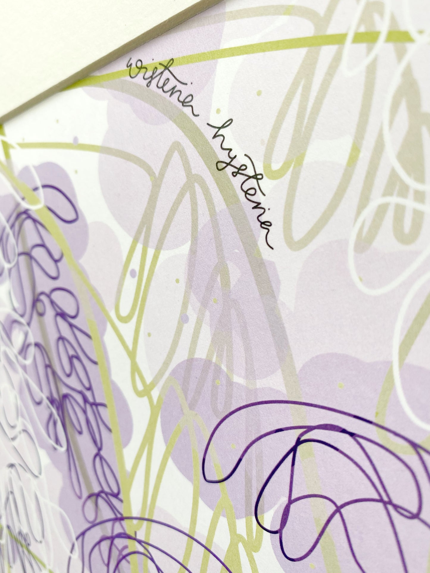 #justaline Wisteria Hysteria