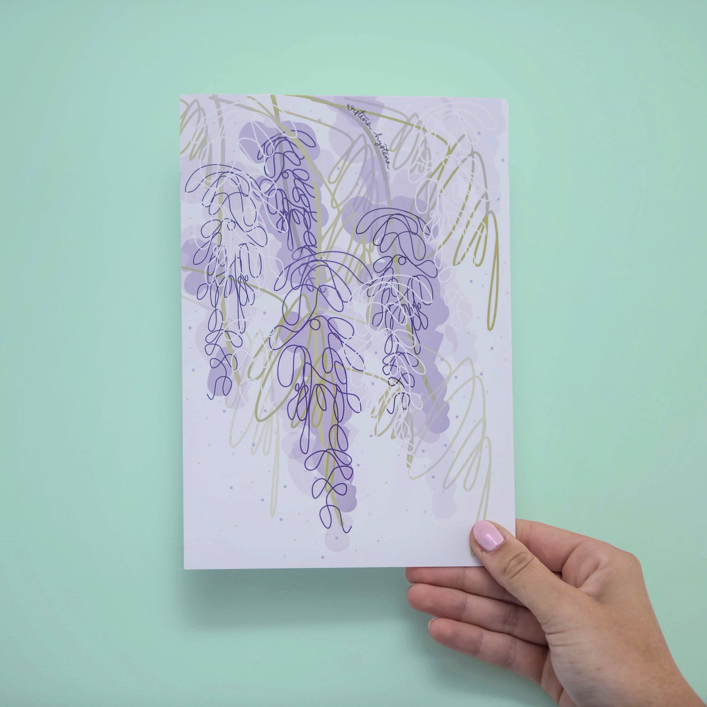 #justaline Wisteria Hysteria