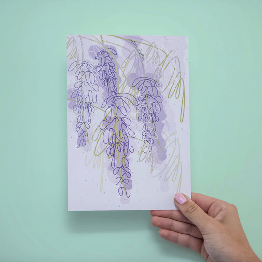 #justaline Wisteria Hysteria