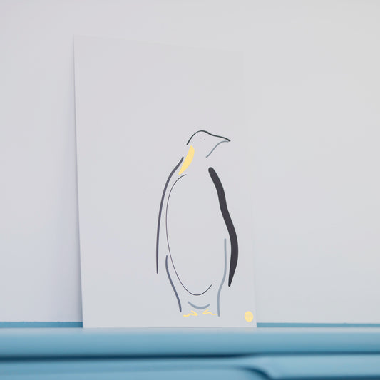 #justaline PENGUIN