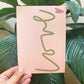LOVE XL Pastel Rainbow