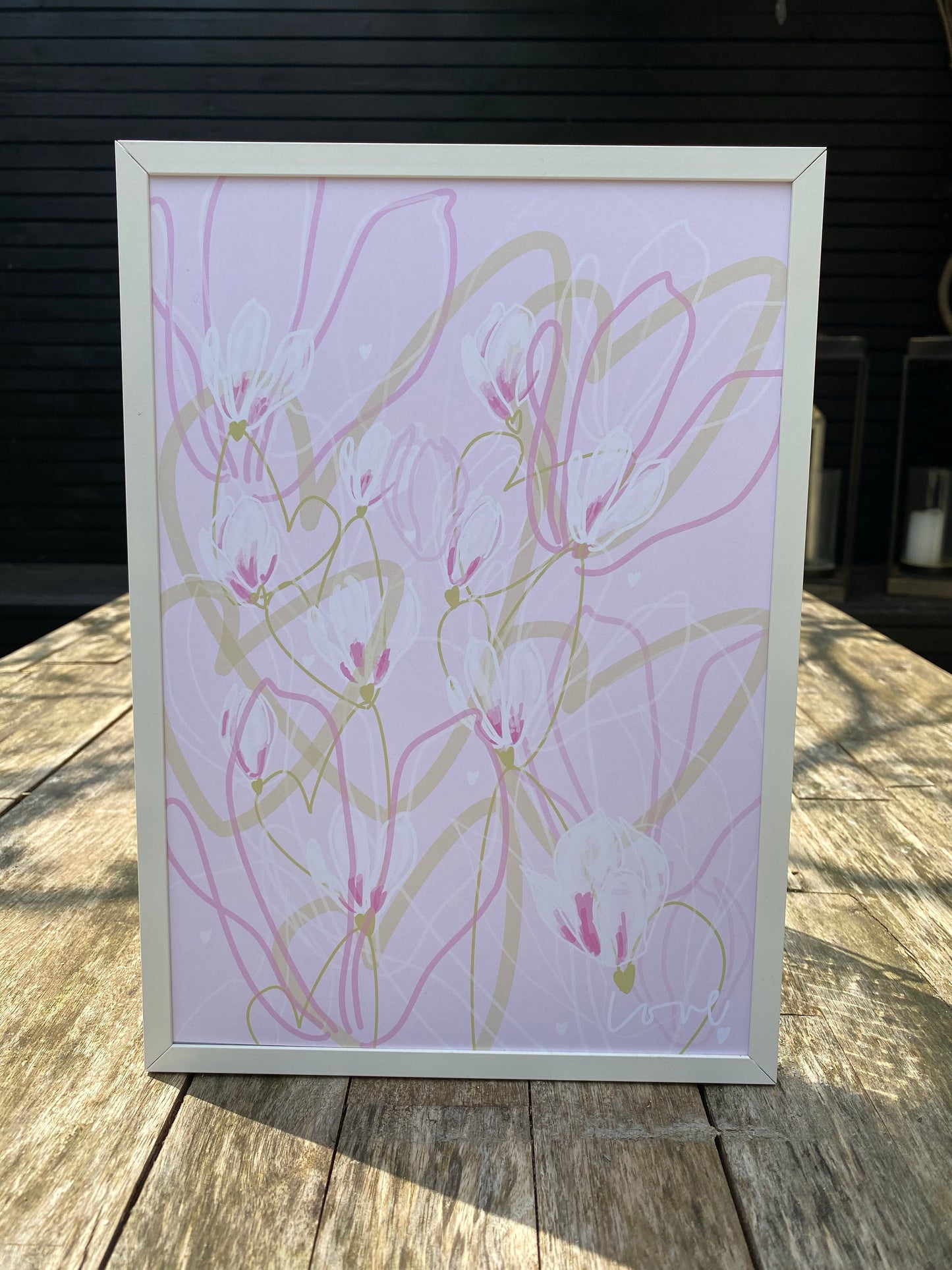 #justaline LOVE MAGNOLIA